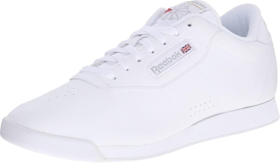 | Reebok women's Princess Fashion Sneaker, White, 5.5 US | Fashion Sneakers